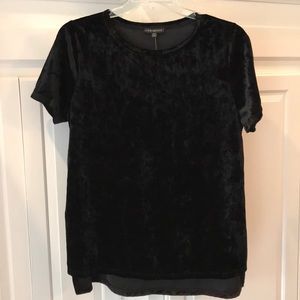 Women’s velvet blouse